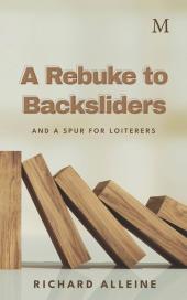 A Rebuke to Backsliders 
